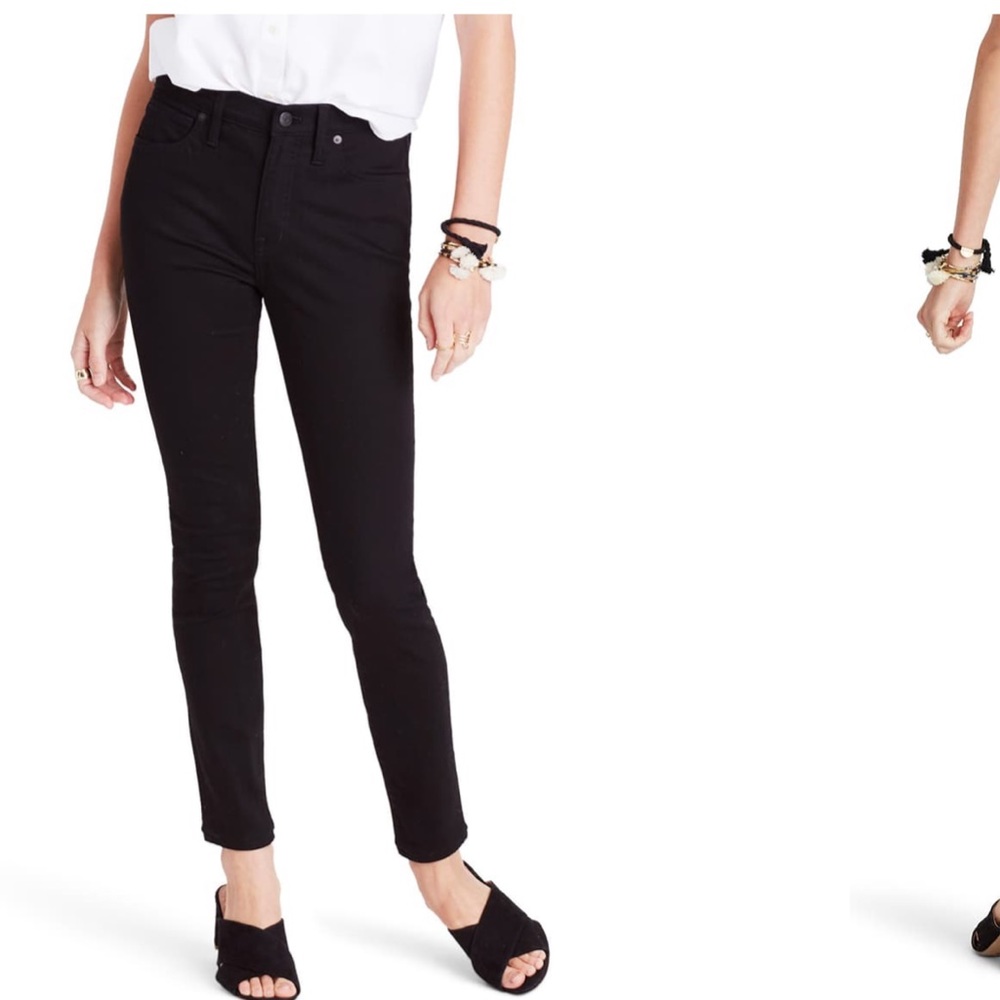 Madewell 9 inch high rise skinny jean